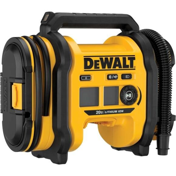 Tire Inflator Portable Air Compressor 20V MAX, Car Air Pump with Automatic Off - Picture 1 of 7